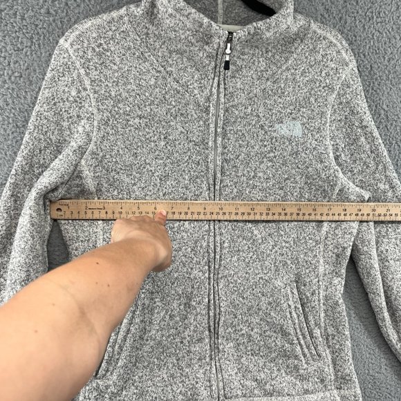 The North Face Crescent Sunset Full Zip Fleece Sweater Jacket Women's Large - Picture 7 of 14